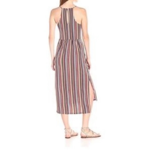 BCBG Maxazaria striped faux wrap dress - Picture 7 of 7